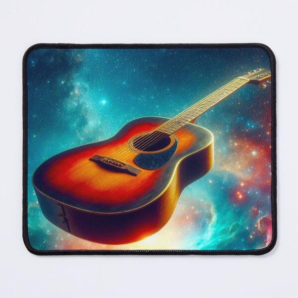 Item preview, Galactic Harmony – Acoustic Guitar in Space designed and sold by Dogandesighn.