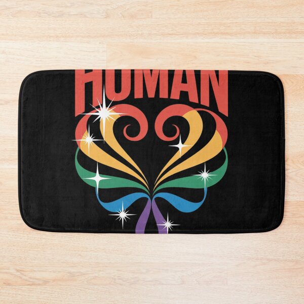 Item preview, Rainbow Heart Human Proud LGBT Queer Equality designed and sold by NailMolisa.