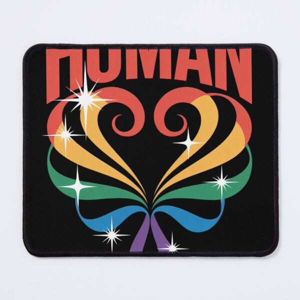 Item preview, Rainbow Heart Human Proud LGBT Queer Equality designed and sold by NailMolisa.