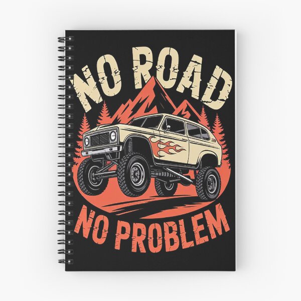 Item preview, Distressed No Road No Problem - Off Road designed and sold by CottonCandyPrin.