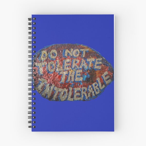 Item preview, Do not tolerate the intolerable - sign designed and sold by InitiallyNO.