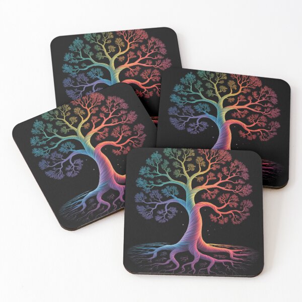 Item preview, Tree Life Rainbow LGBT Cool Gay Pride Flag Ally  designed and sold by MyzoToyota.