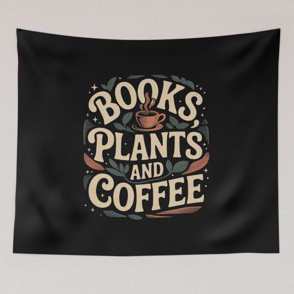 Item preview, Vintage Books Plants And Coffee Funny Quote Gardening  designed and sold by MyzoToyota.
