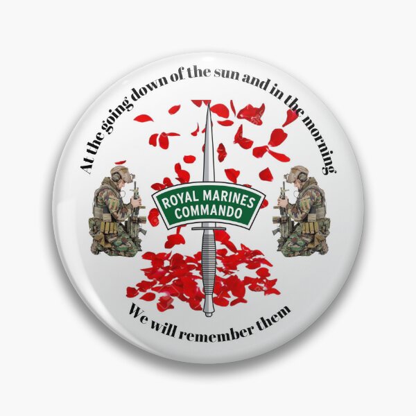 Item preview, Royal Marines Commando We will remember them designed and sold by Bootneckstore.