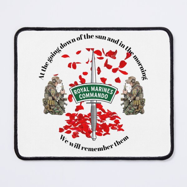 Item preview, Royal Marines Commando We will remember them designed and sold by Bootneckstore.