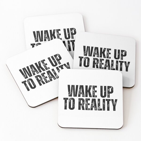 Item preview, Wake up to reality designed and sold by Dondonmart.