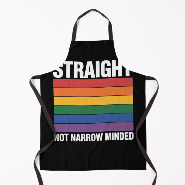 Item preview, Straight not narrow minded LGBT Gay Ally Queer Pride designed and sold by NailMolisa.