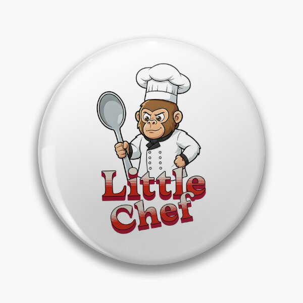 Item preview, Little Chef Monkey Cute Kids Cooking Design | Beak Bros Junior designed and sold by BeakBros.