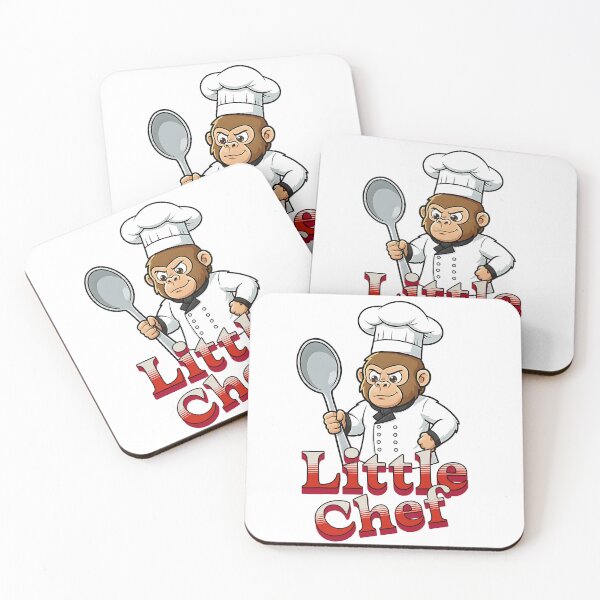Item preview, Little Chef Monkey Cute Kids Cooking Design | Beak Bros Junior designed and sold by BeakBros.