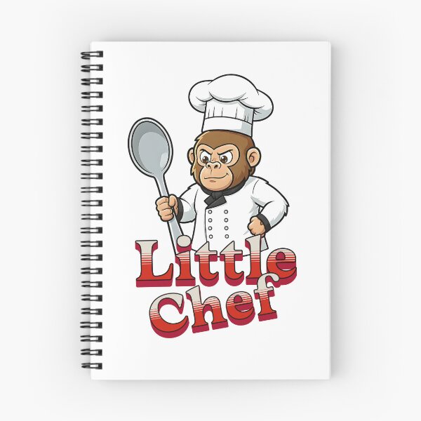 Item preview, Little Chef Monkey Cute Kids Cooking Design | Beak Bros Junior designed and sold by BeakBros.