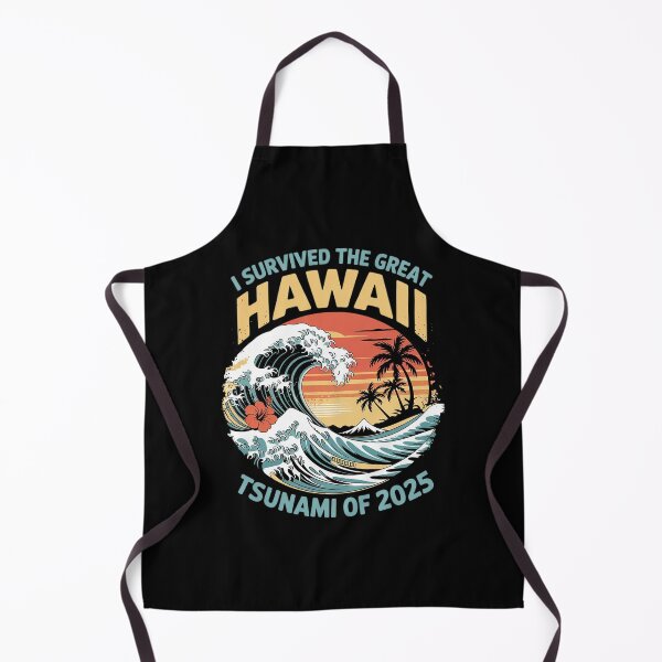 Item preview, I Survived The Great Hawaii Tsunami of 2025 10 designed and sold by MarkLeedsArt.