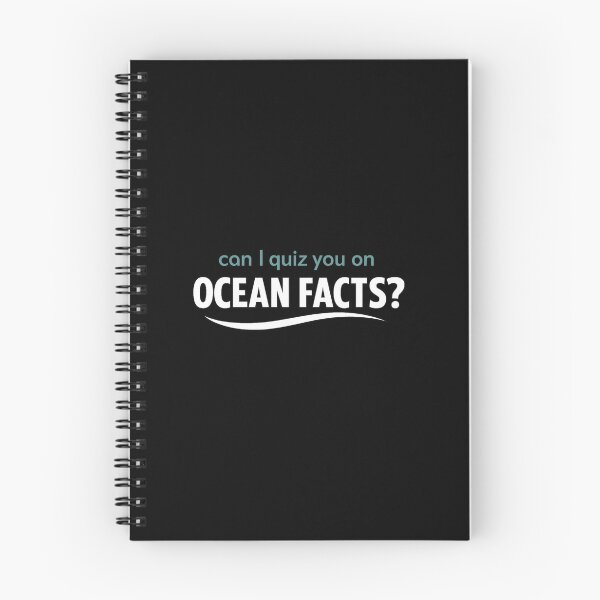 Item preview, Can I Quiz You on Ocean Facts? | Minimalist Science T-Shirt | Ocean Lover Educational Tee designed and sold by DailyDrivesct.