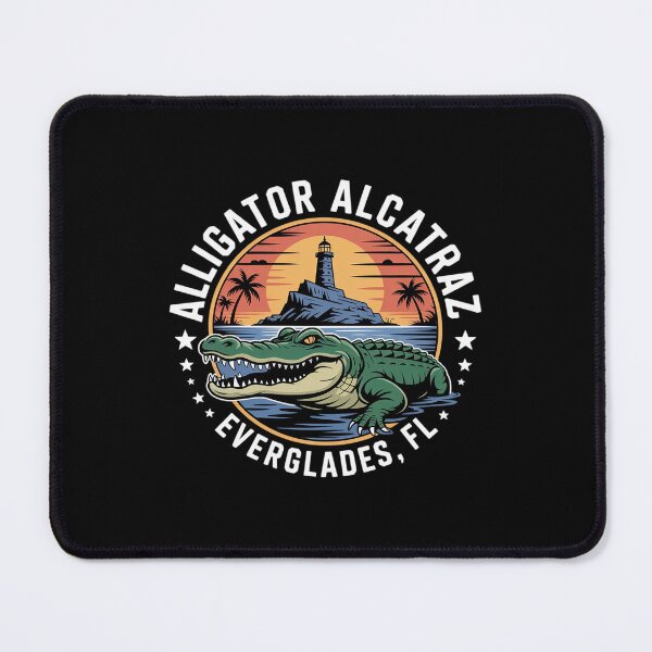 Item preview, Alligator Alcatraz13 designed and sold by DigitaldeligArt.