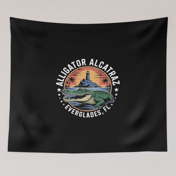 Item preview, Alligator Alcatraz13  designed and sold by DigitaldeligArt.
