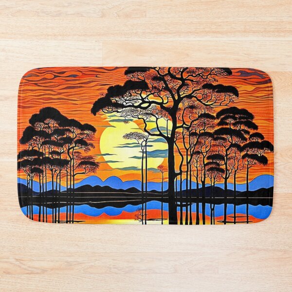 Item preview, Silhouetted trees at Sunset 2 designed and sold by George Hutton Hunter.