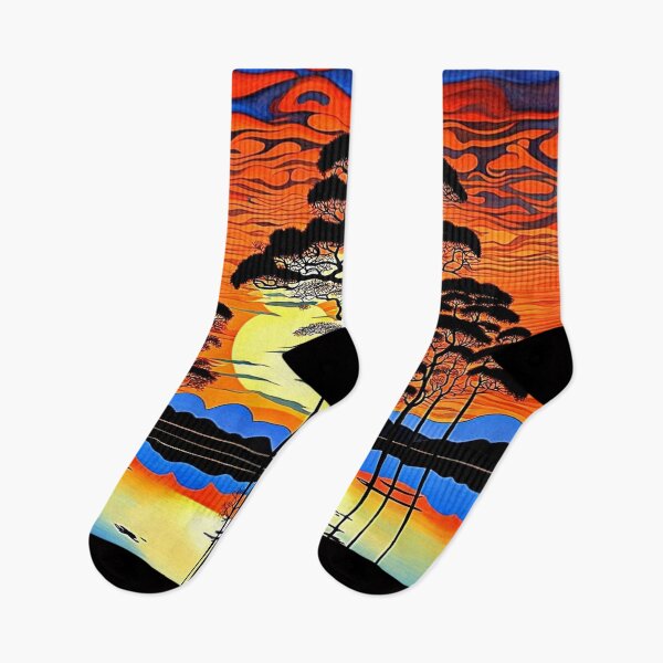 Item preview, Silhouetted trees at Sunset 2 designed and sold by George Hutton Hunter.