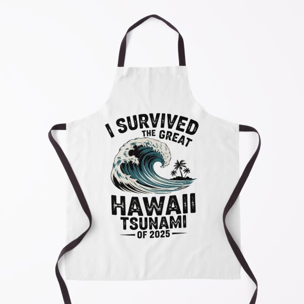 Item preview, I Survived The Great Hawaii Tsunami of 2025 13 designed and sold by MarkLeedsArt.