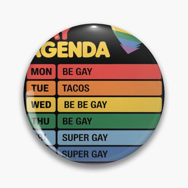 Item preview, The Gay Agenda Be Gay Pride Bisexual Love Rainbow Bi Queer designed and sold by NailMolisa.
