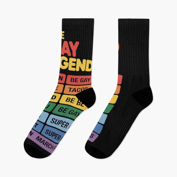 Item preview, The Gay Agenda Be Gay Pride Bisexual Love Rainbow Bi Queer designed and sold by NailMolisa.