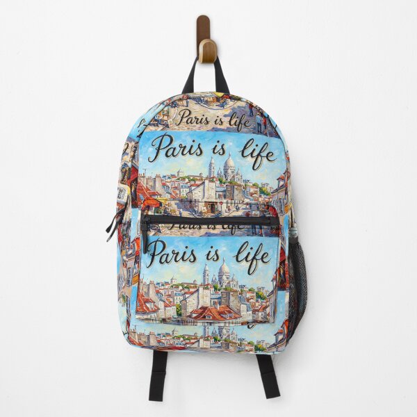 Item preview, Life is Paris, view from Montmartre designed and sold by MrBoutik.