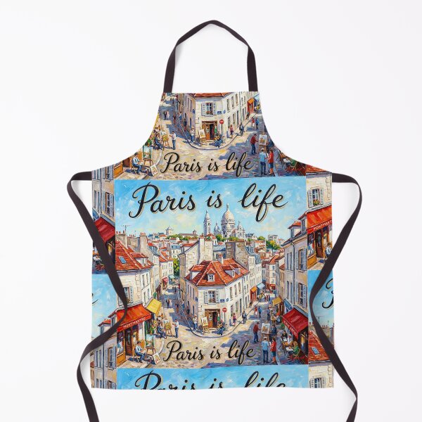 Item preview, Life is Paris, view from Montmartre designed and sold by MrBoutik.