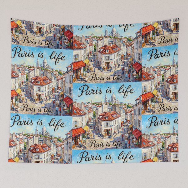 Item preview, Life is Paris, view from Montmartre designed and sold by MrBoutik.