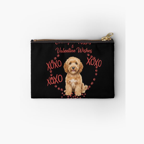Item preview, Cockapoo Kisses and Valentine Wishes Cute Dog Lover Valentine's Day! designed and sold by RNTStudio.