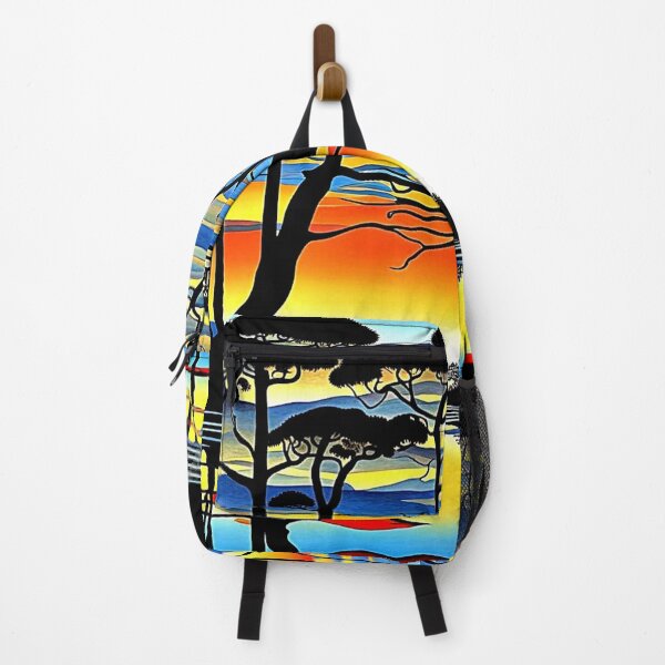 Item preview, Silhouetted trees at Sunset 2 designed and sold by George Hutton Hunter.