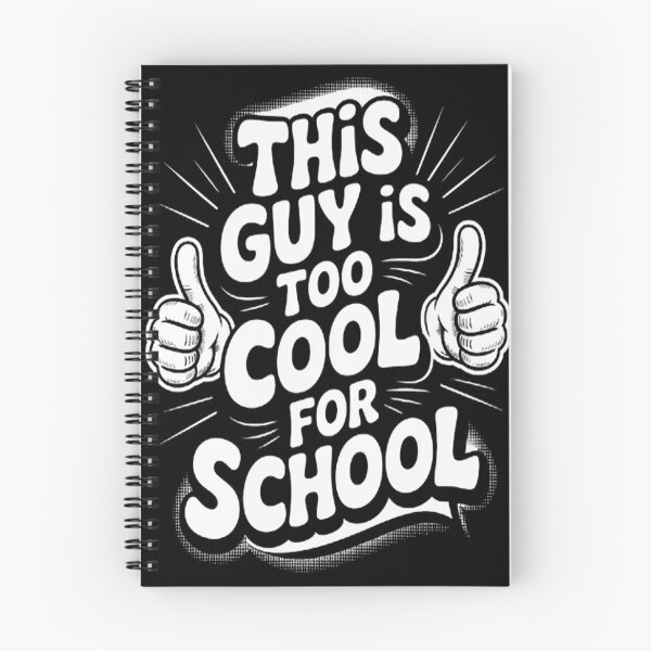 Item preview, This Guy Is Too Cool For School Thumbs Up designed and sold by HaiharryCartoon.