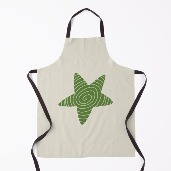 Item preview, Green spiral star designed and sold by Ambraxell.