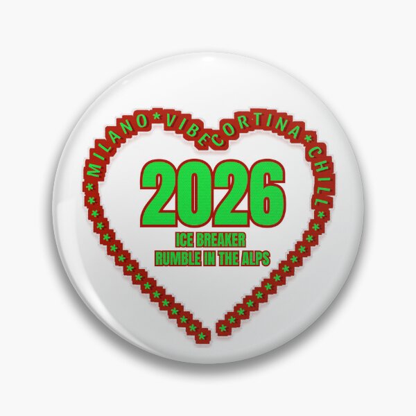 Item preview, Winter Games 2026 Ice Breaker Heart Sport designed and sold by RDproject.