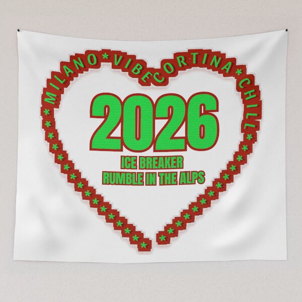 Item preview, Winter Games 2026 Ice Breaker Heart Sport designed and sold by RDproject.