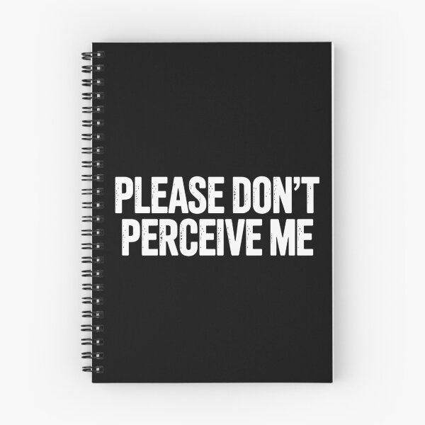 Item preview, Please Don't Perceive Me - Introvert Typography Essential  designed and sold by Dazai_shop⭐⭐⭐⭐⭐.