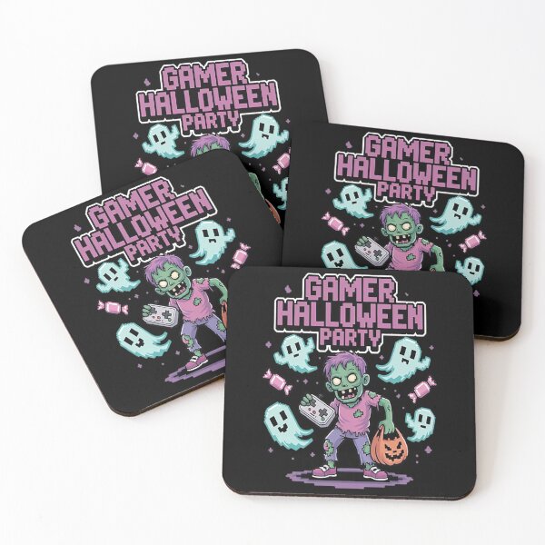 Item preview, Zombie Gamers Unite Gamer Halloween Party designed and sold by HaiharryCartoon.