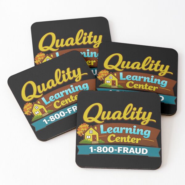 Item preview, Quality Learing Center 1-800-FRAUD Parody Logo - Minnesota Daycare Fraud Meme  designed and sold by gear-posters.