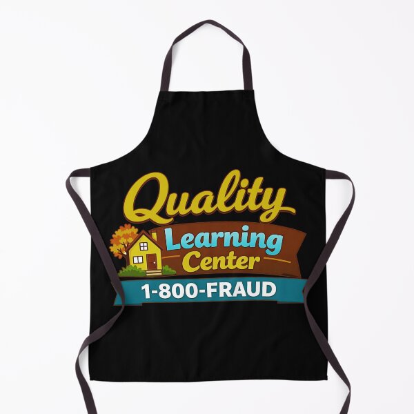 Item preview, Quality Learing Center 1-800-FRAUD Parody Logo - Minnesota Daycare Fraud Meme  designed and sold by gear-posters.