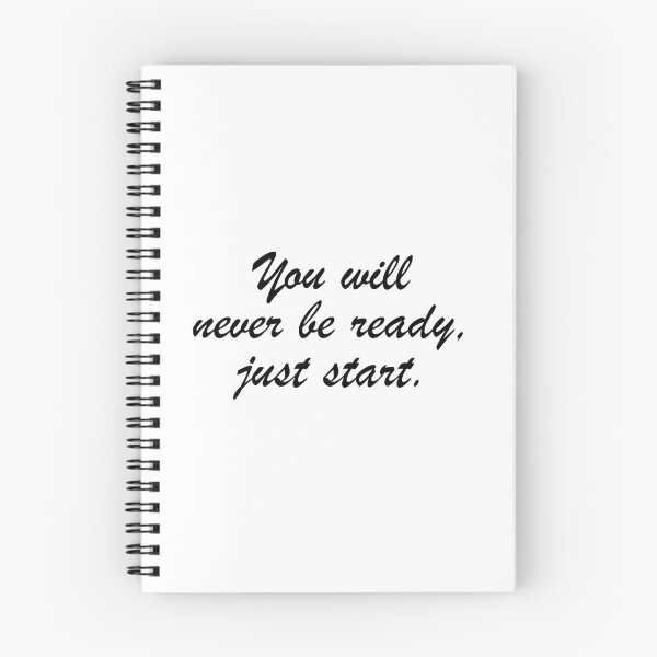 Item preview, You will never be ready just start designed and sold by Dondonmart.