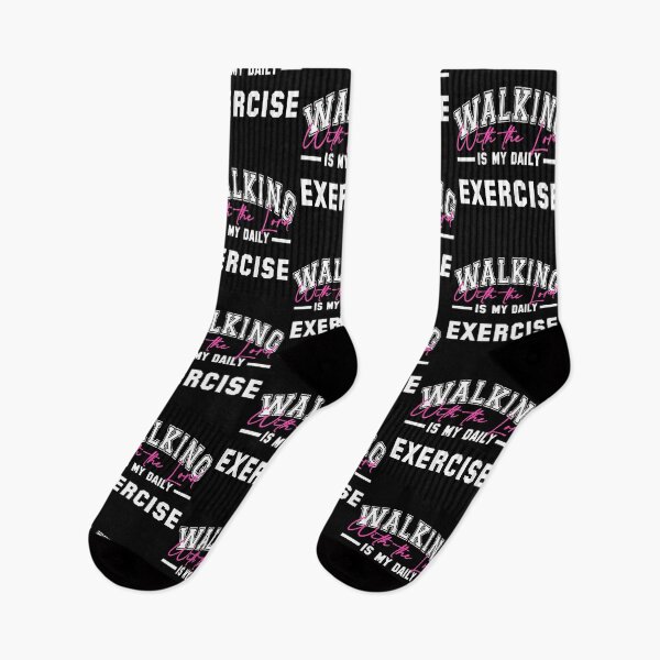 Item preview, Walking With the Lord Is My Daily Exercise designed and sold by kostivikj77.