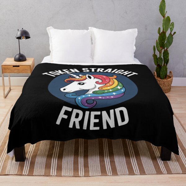 Item preview, Token Straight Friend Funny Slang Queer Ally Gay Pride Stuff1 designed and sold by NailMolisa.