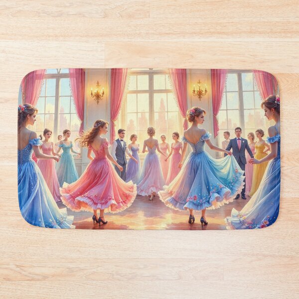 Item preview, Elegant Victorian Ballroom Dancers  designed and sold by Mary Spencer.