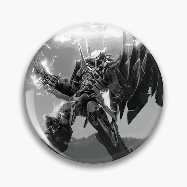 Item preview, wargreymon blackwhite illustration attack design designed and sold by sabartgunpla.