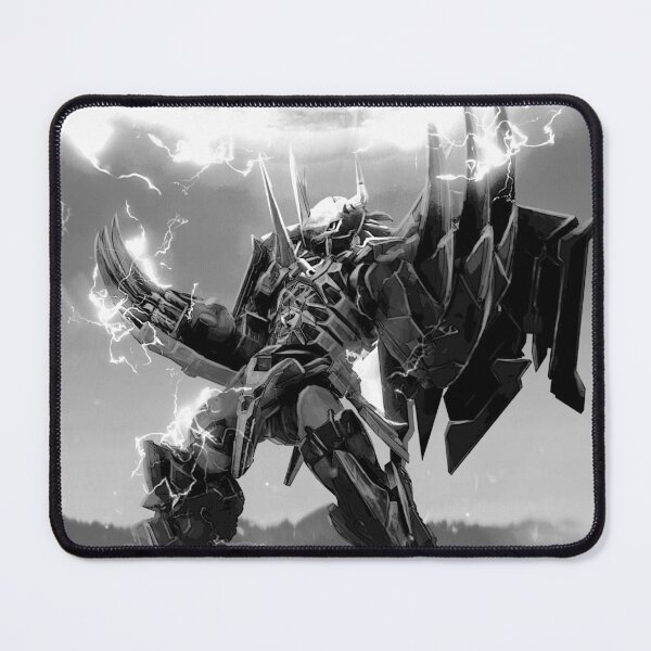 Item preview, wargreymon blackwhite illustration attack design designed and sold by sabartgunpla.