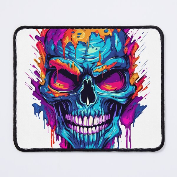 Item preview, Rainbow Color Skull Sticker designed and sold by TeeBaybyRyan.