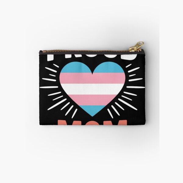Item preview, Transgender Proud Mom Trans Pride Flag Heart Queer LGBT designed and sold by NailMolisa.