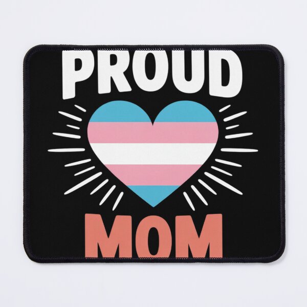 Item preview, Transgender Proud Mom Trans Pride Flag Heart Queer LGBT designed and sold by NailMolisa.