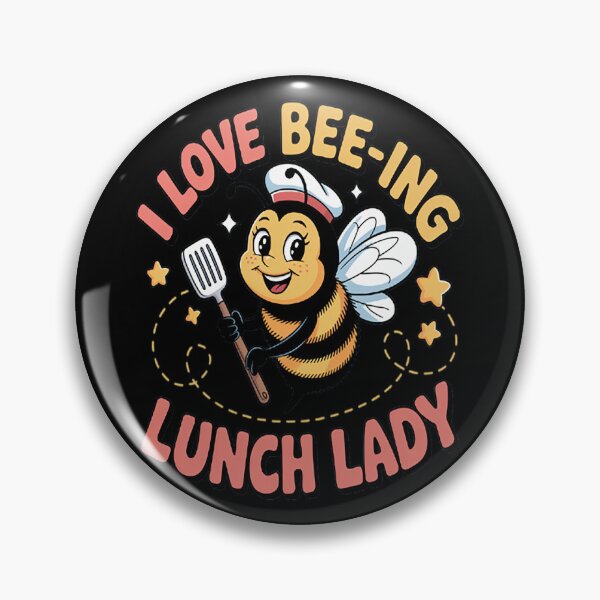 Item preview, Lunch Lady Bee Lover Cafeteria School Food Service Crew designed and sold by NicolaMail.