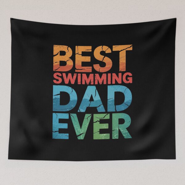 Item preview, Best Swimming Dad Ever Funny Swimming Dad  designed and sold by MyzoToyota.