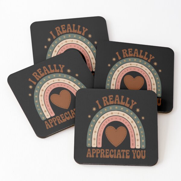 Item preview, I Really Appreciate You - Thank You Shows Gratitude designed and sold by TheRetroStyle.