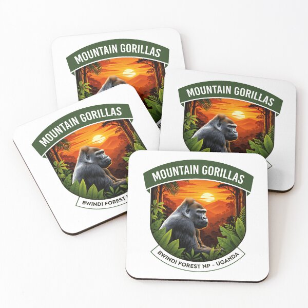 Item preview, Quiet Ascent above Bwindi Impenetrable National Park designed and sold by Simsimah26Parks.
