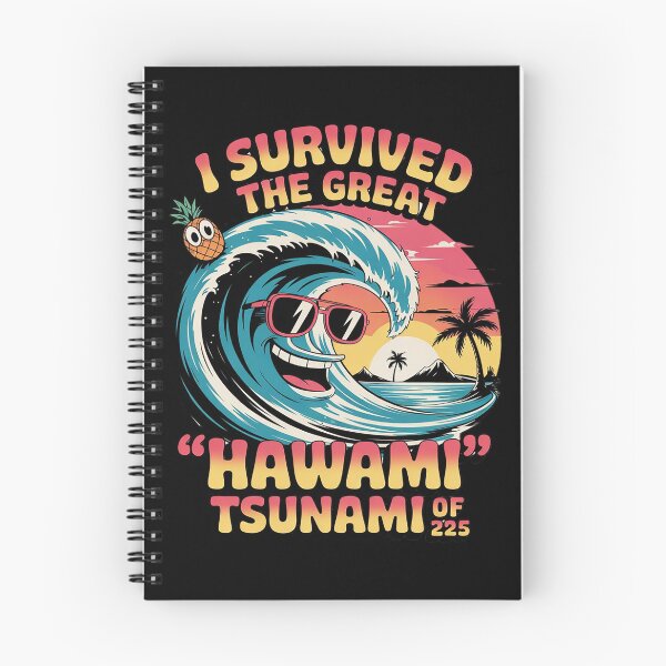Item preview, I Survived The Great Hawaii Tsunami of 2025 15  designed and sold by MarkLeedsArt.